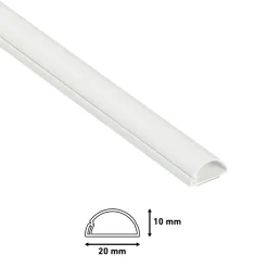 20x10mm 4x Kabelkanal/Tillbehör 1.0m*D-LINE Hot