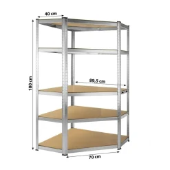 90x45x180 cm Hörn*Timco