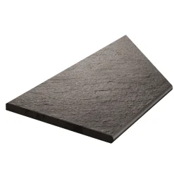 Z Quartzit Black Pool Inner Corner Left 30x60 cm*Bricmate