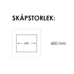 Zirkon 340 Rostfri Enkel med Korgventil & Vattenlås*Nordic Tech Outlet